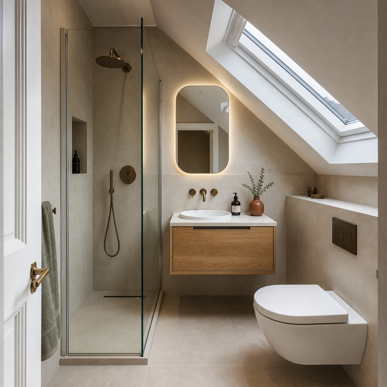 En-suite attic conversion